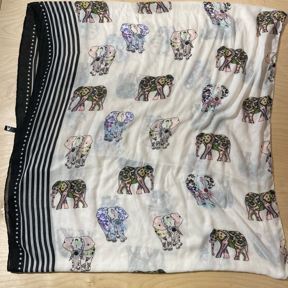 Infinity Scarf Elephant Designs (IM) - Picture 6 of 14